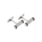 FOPE SOLO 18K Gold Cufflinks with Black Rhodium - 0.29 ct - Jackson Hole Jewelry Company
