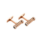 FOPE SOLO 18K Gold Cufflinks with Black Diamonds - 1.64 ct - Jackson Hole Jewelry Company