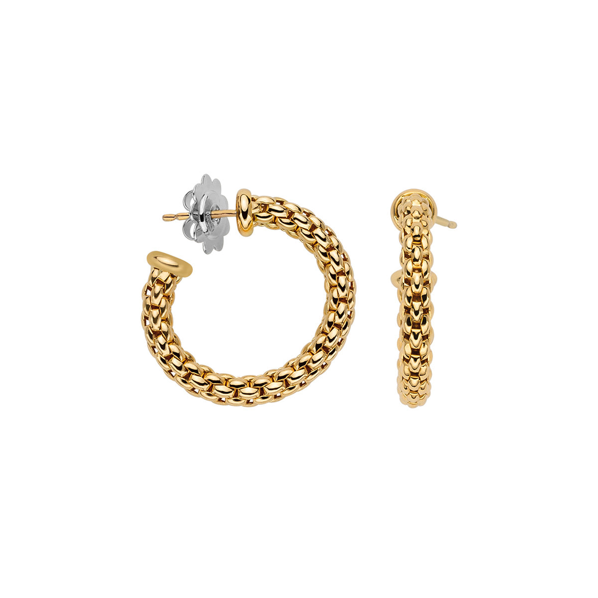 FOPE ESSENTIALS 18K Gold Hoop Earrings - Jackson Hole Jewelry Company