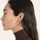 FOPE 18K YELLOW GOLD HOOP EARRINGS - Jackson Hole Jewelry Company