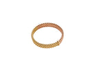 FOPE PANORAMA 18K Gold Flex'it Bracelet with Bicolor Mesh and a White Diamond - Jackson Hole Jewelry Company