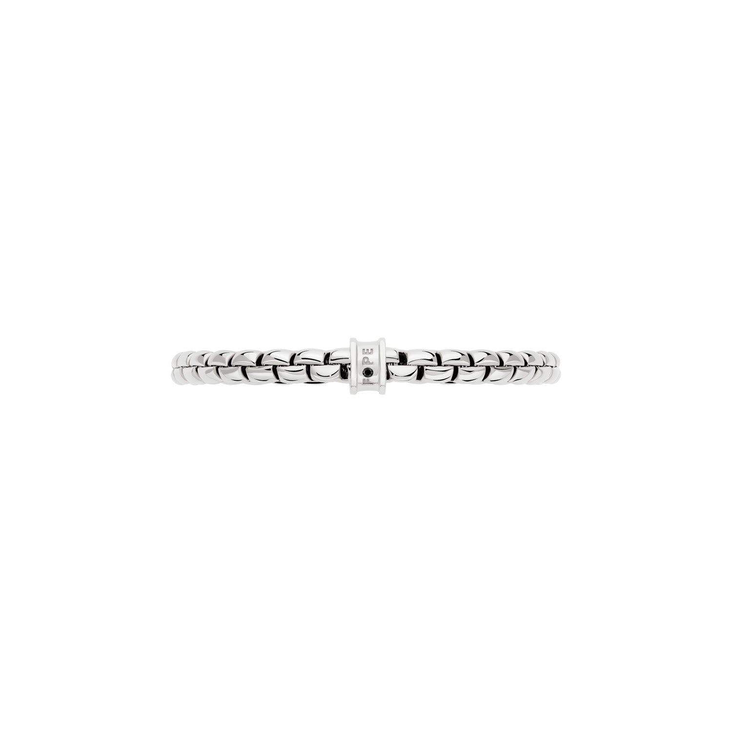 FOPE EKA 18K Gold Tiny Bracelet with a Black Diamond - 0.02 carats - Jackson Hole Jewelry Company