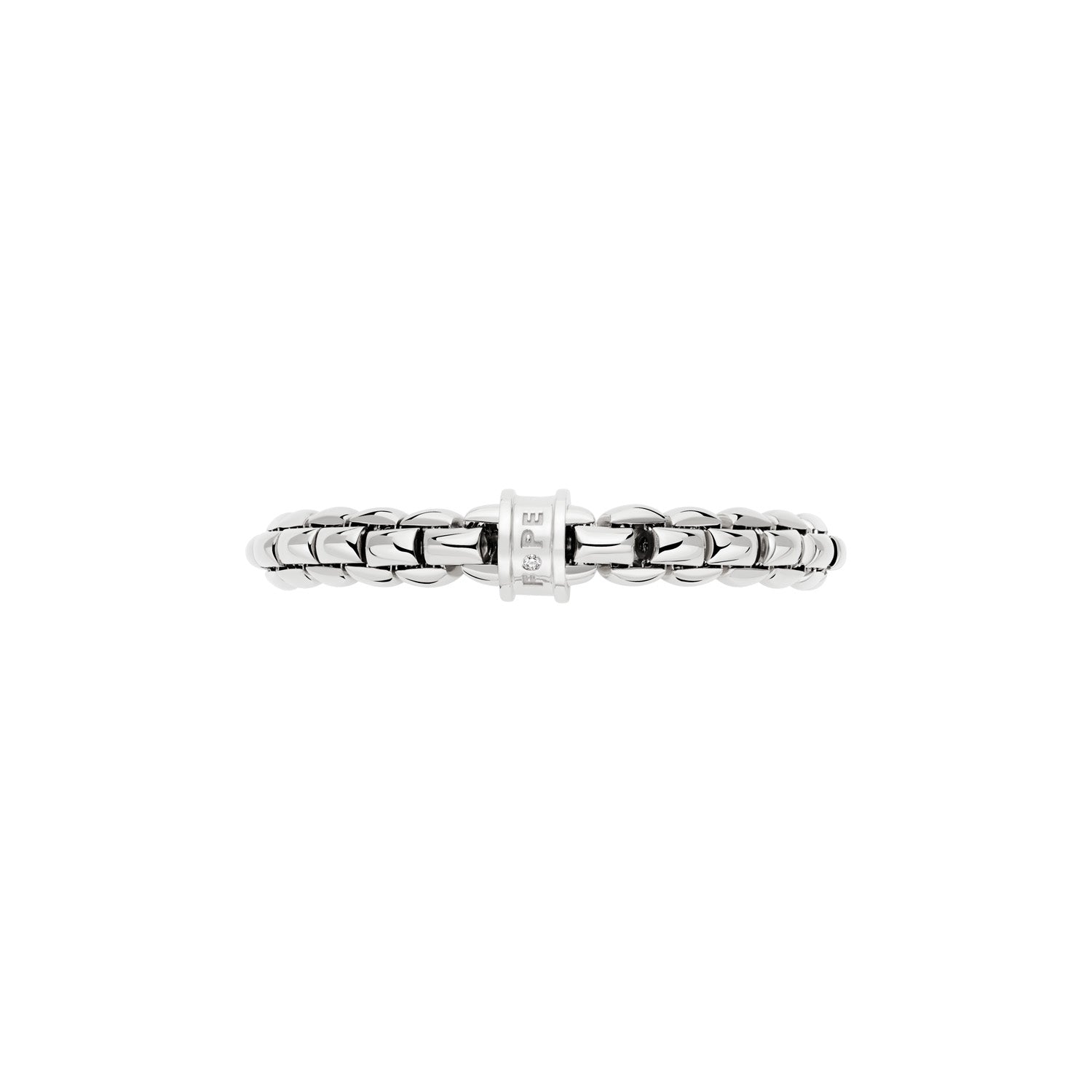 FOPE EKA 18K Gold Bracelet with a White Diamond - 0.02 carats - Jackson Hole Jewelry Company
