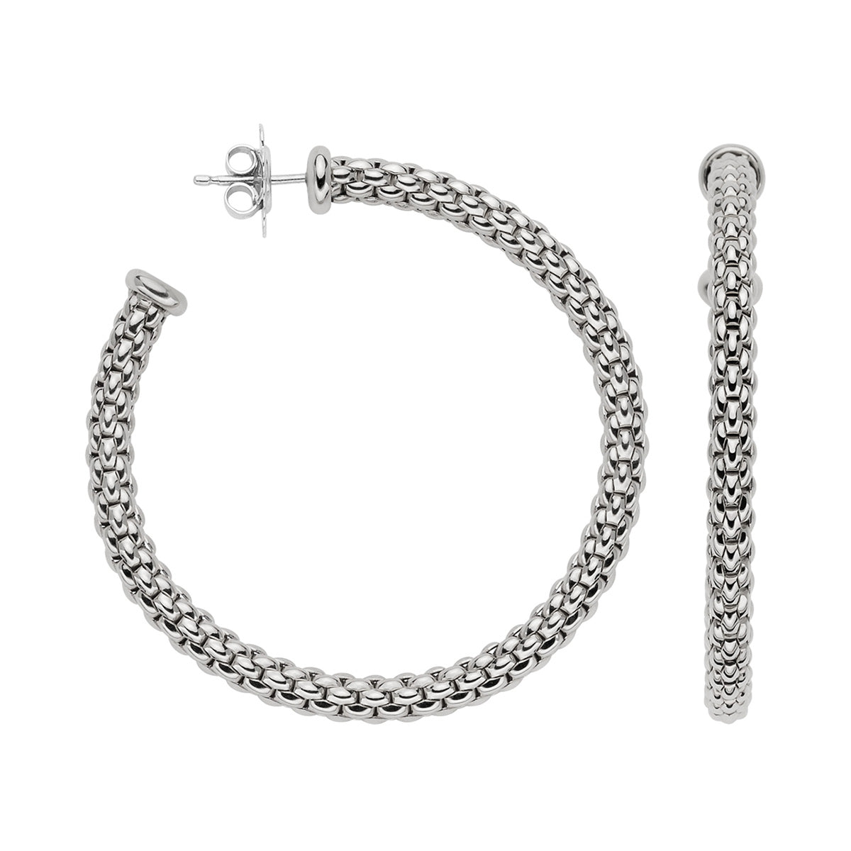 FOPE ESSENTIALS 18K Gold Hoop Earrings - Jackson Hole Jewelry Company