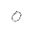 FOPE SOULS 18K Gold Flex'it Ring with Single Emerald - 0.10 carats - Jackson Hole Jewelry Company