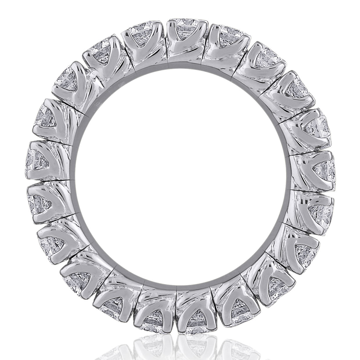 Picchiotti - Xpandable™ Round Cut Diamond Ring in 18K White Gold - Jackson Hole Jewelry Company
