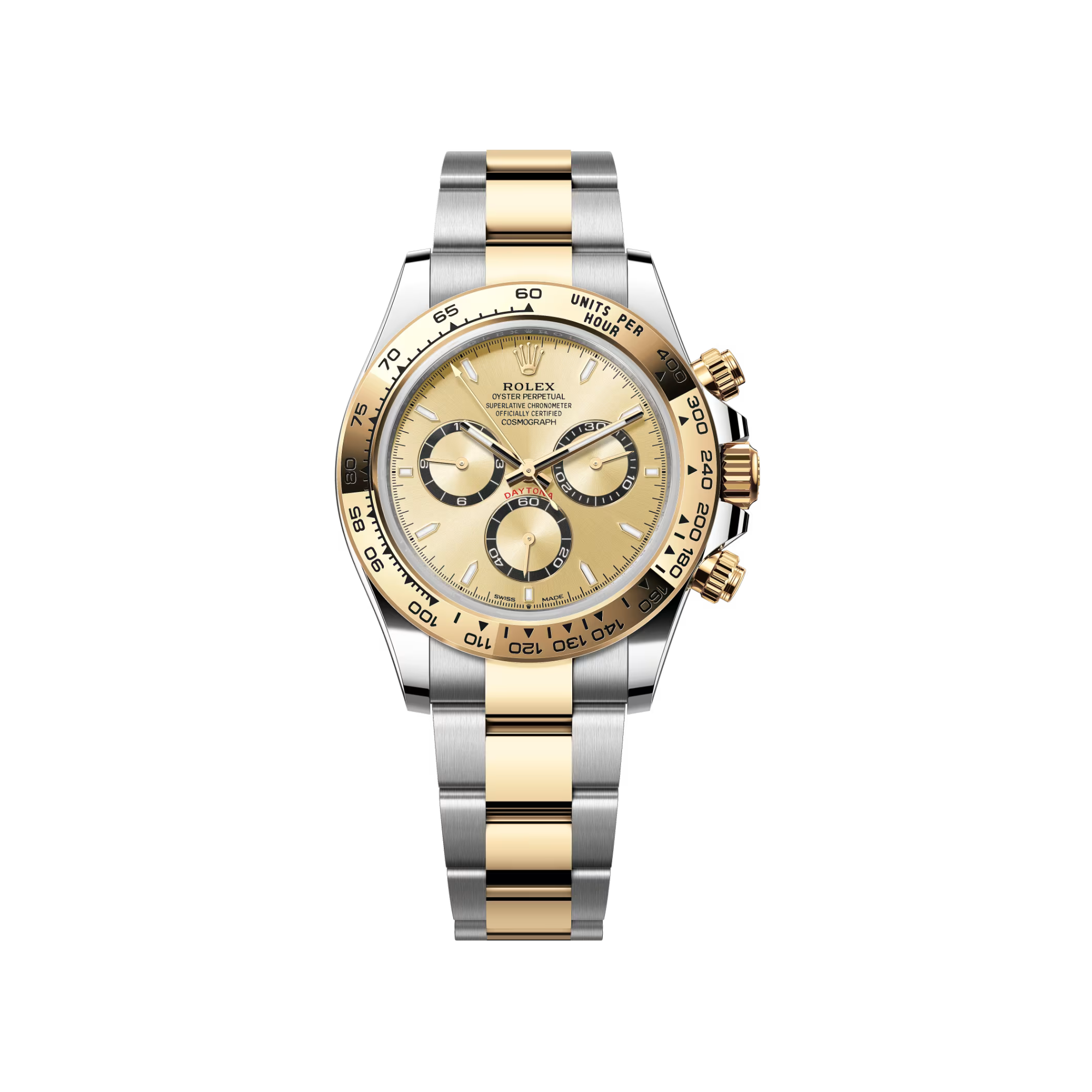 Rolex Daytona SS/YG Champagne Dial 40mm - Jackson Hole Jewelry Company