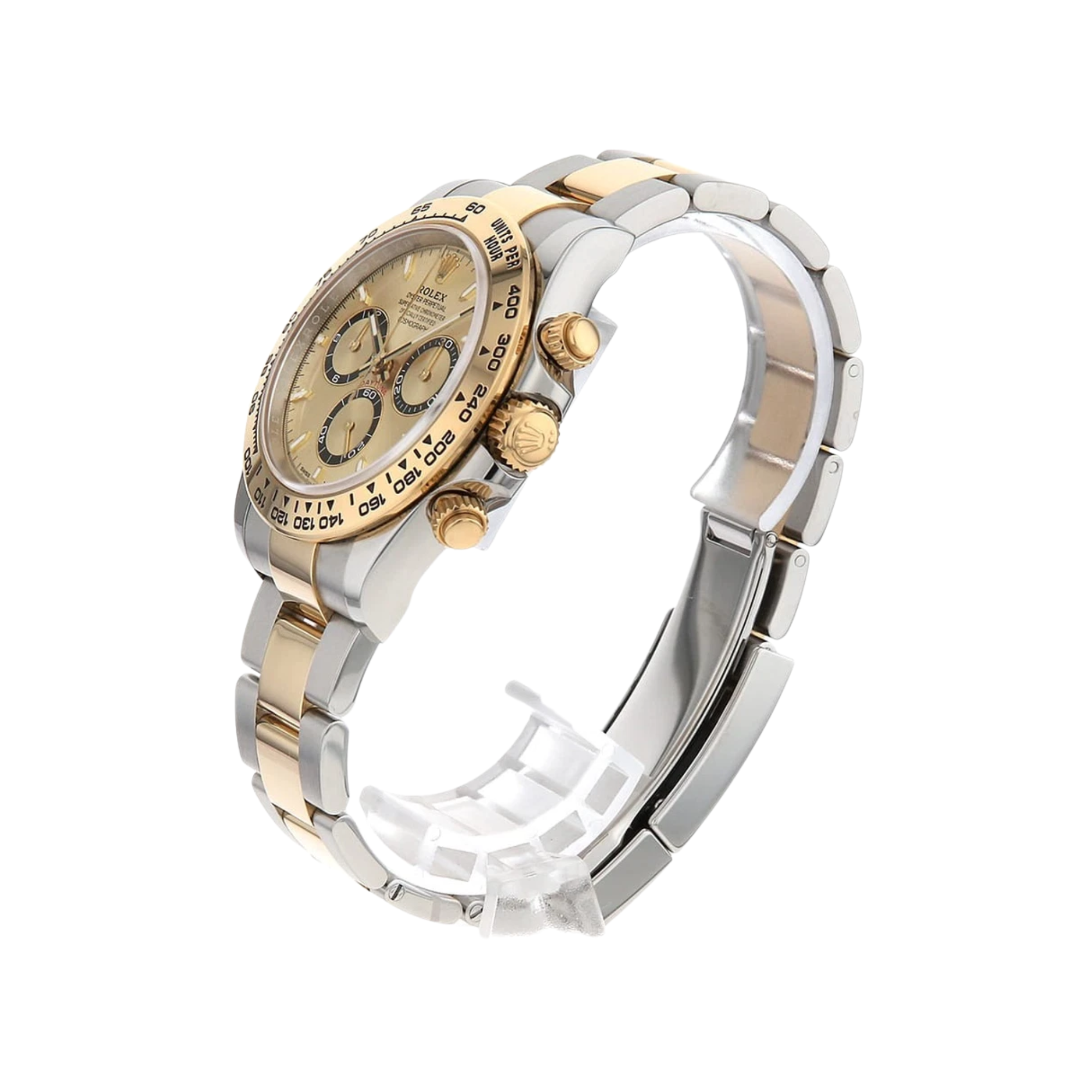 Rolex Daytona SS/YG Champagne Dial 40mm - Jackson Hole Jewelry Company
