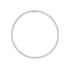 Platinum Oval Diamond Necklace – 31.01 Carats - Jackson Hole Jewelry Company