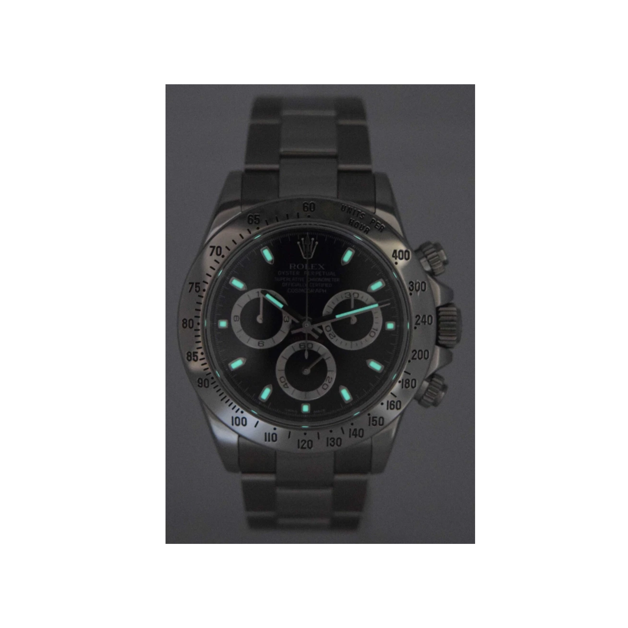 Rolex – Cosmograph Daytona 40mm in Oystersteel with Black Dial - Jackson Hole Jewelry Company