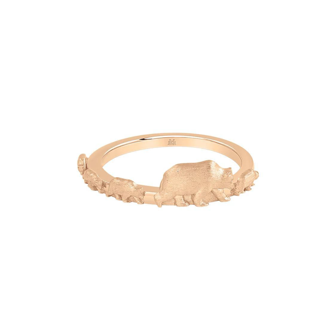 LUXE EDITION: 399 Queen of the Tetons Bear Ring - Jackson Hole Jewelry Company