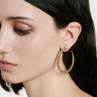 FOPE 18K YELLOW GOLD HOOP EARRINGS - Jackson Hole Jewelry Company