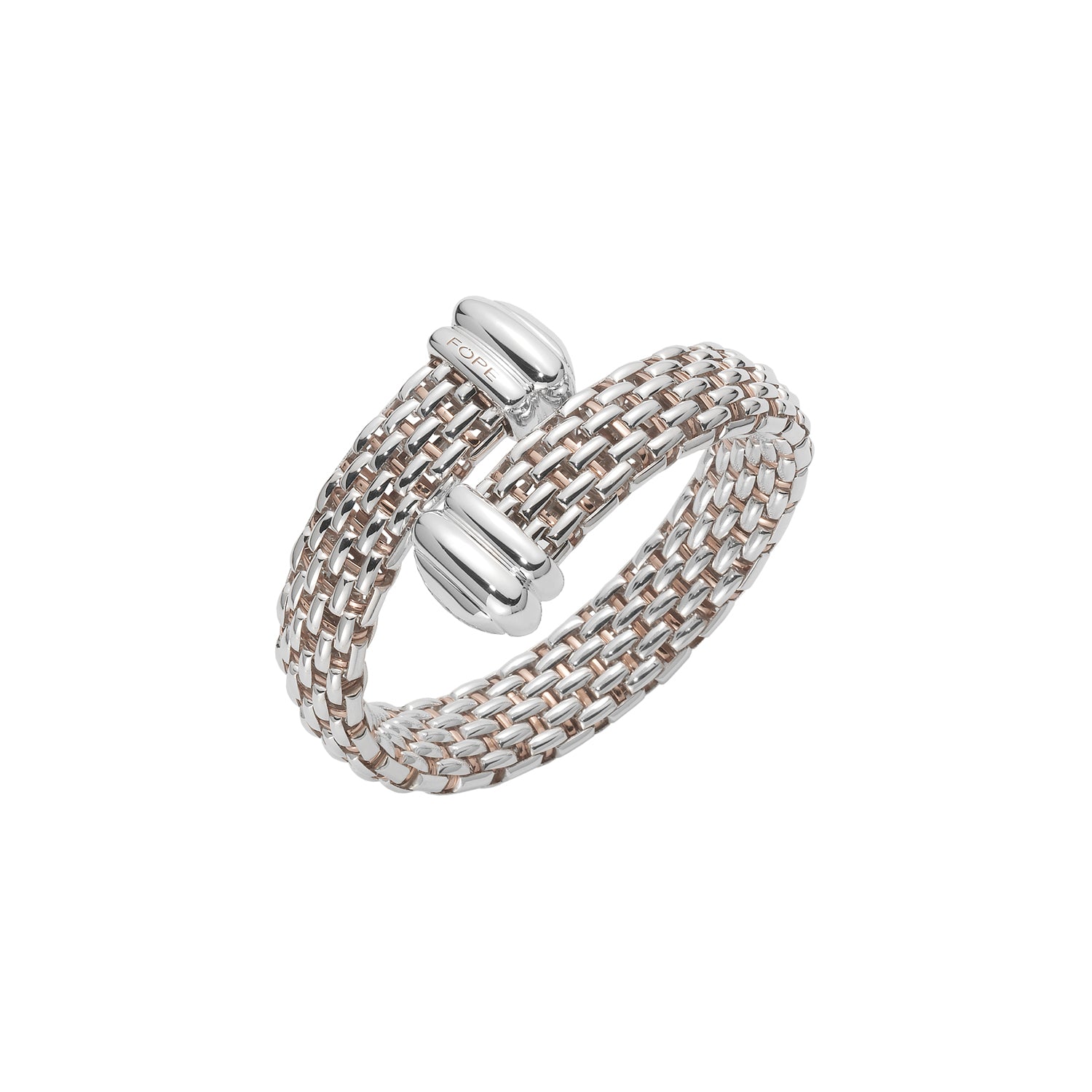 FOPE ICONE 18K Gold Cross Over Bangle Bracelet - Jackson Hole Jewelry Company