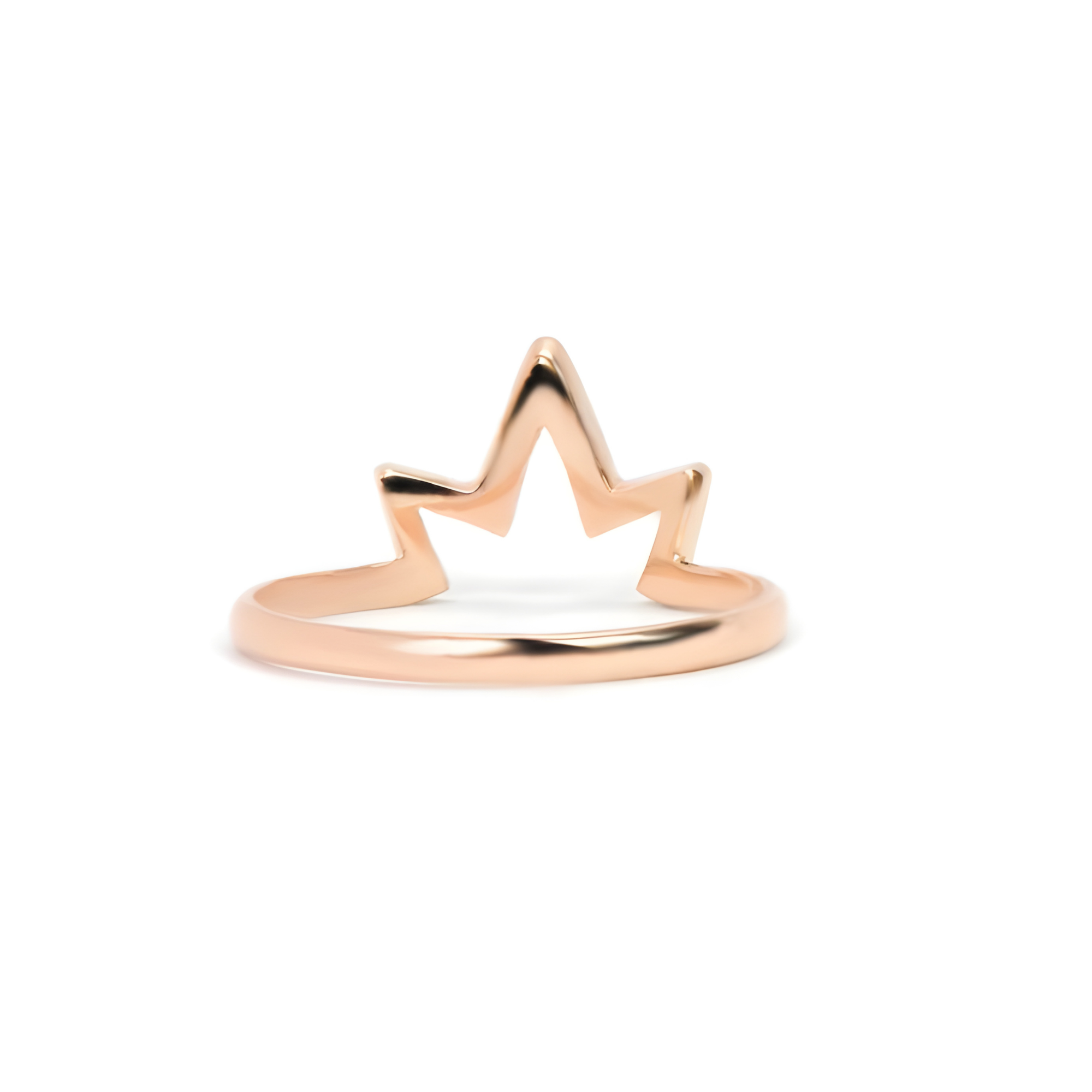 ANZIE Aztec Starburst Zig Zag Diamond Pavé Ring in 14K Gold 0.12 cttw - Jackson Hole Jewelry Company