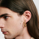 FOPE 18K YELLOW GOLD HOOP EARRINGS - Jackson Hole Jewelry Company