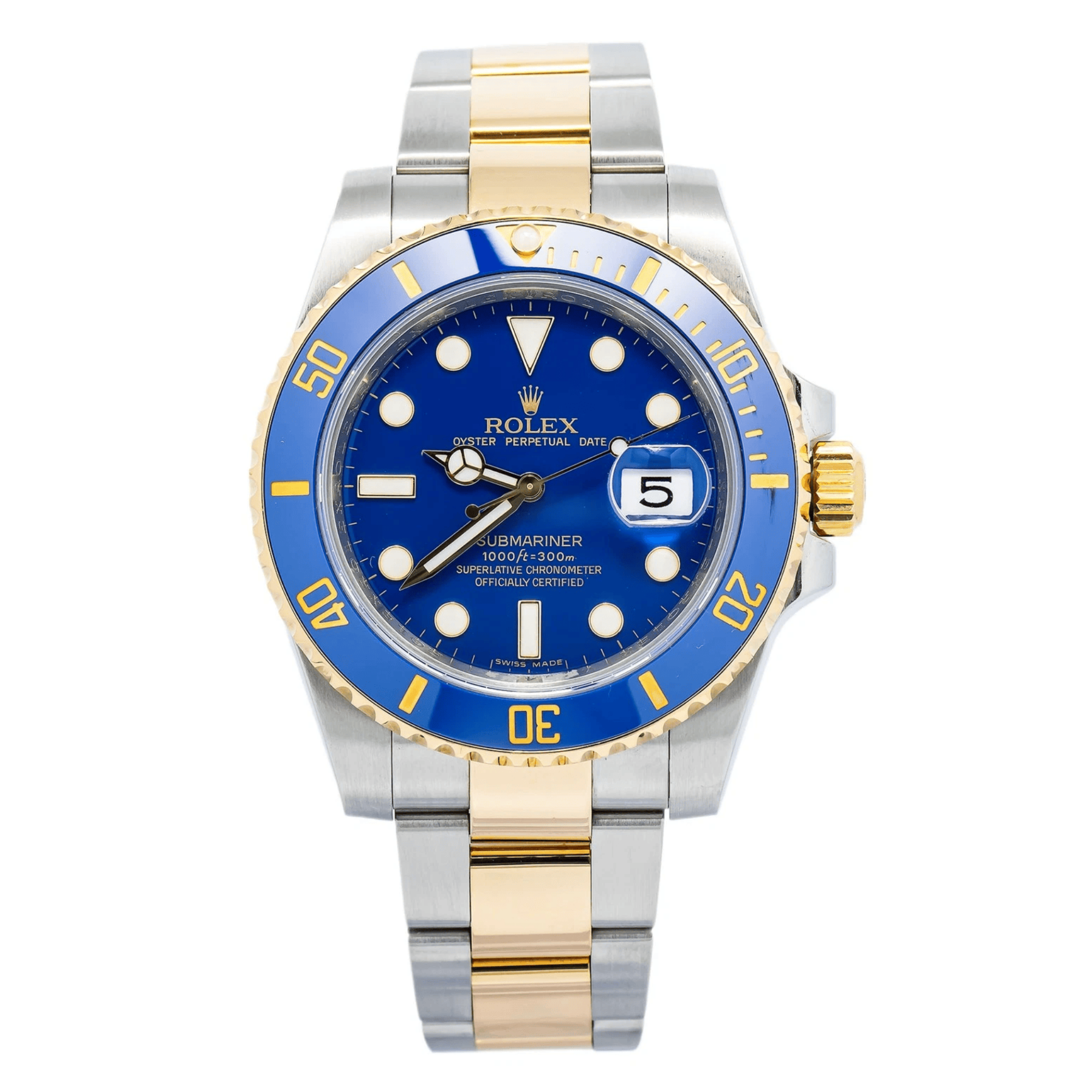 Rolex Submariner Date “Bluesy” Blue Dial on Oyster Bracelet 40mm - Jackson Hole Jewelry Company
