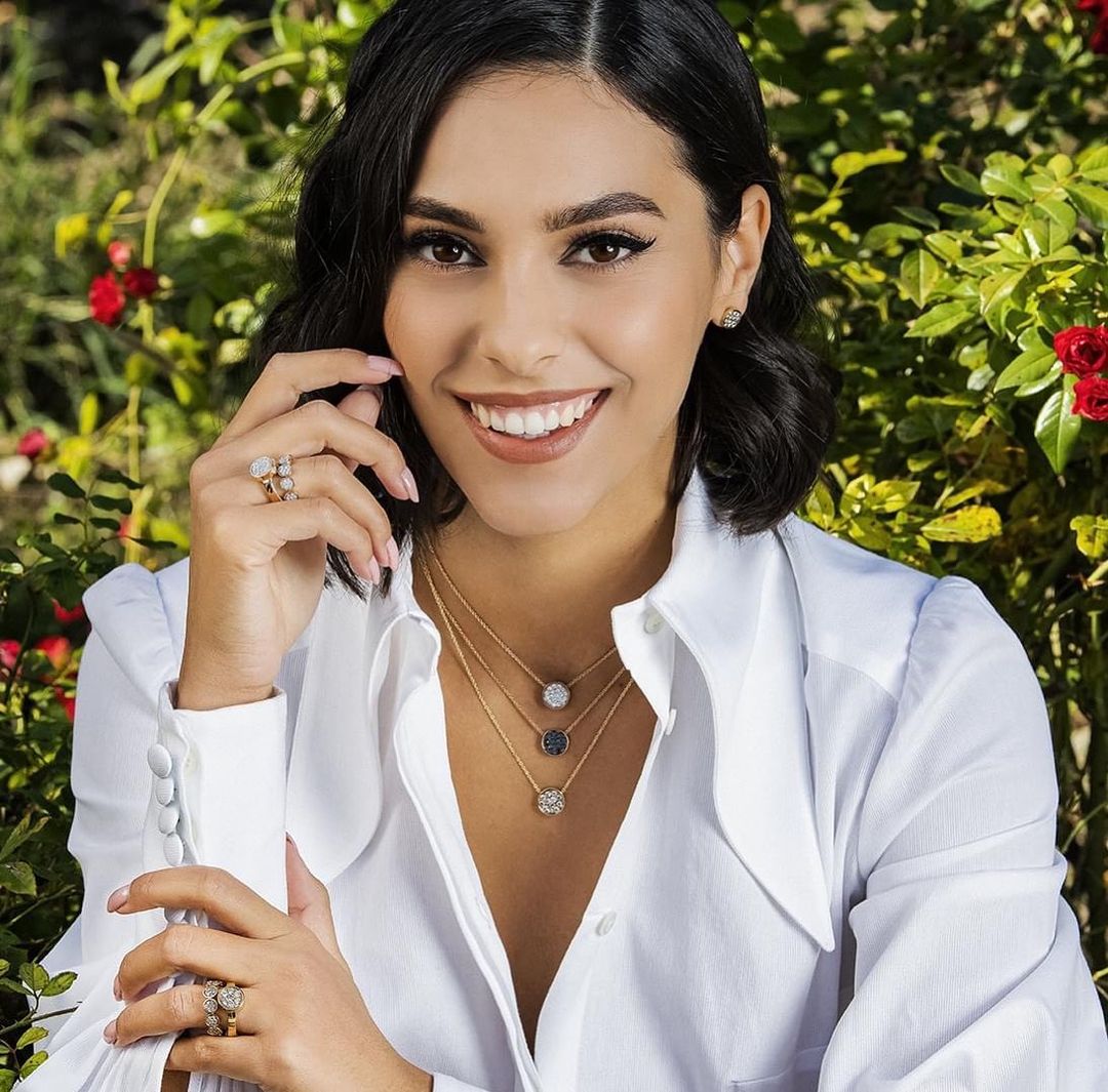 CHANTECLER CAPRITUDE PAILLETTES 18K ROSE GOLD DIAMOND NECKLACE - Jackson Hole Jewelry Company