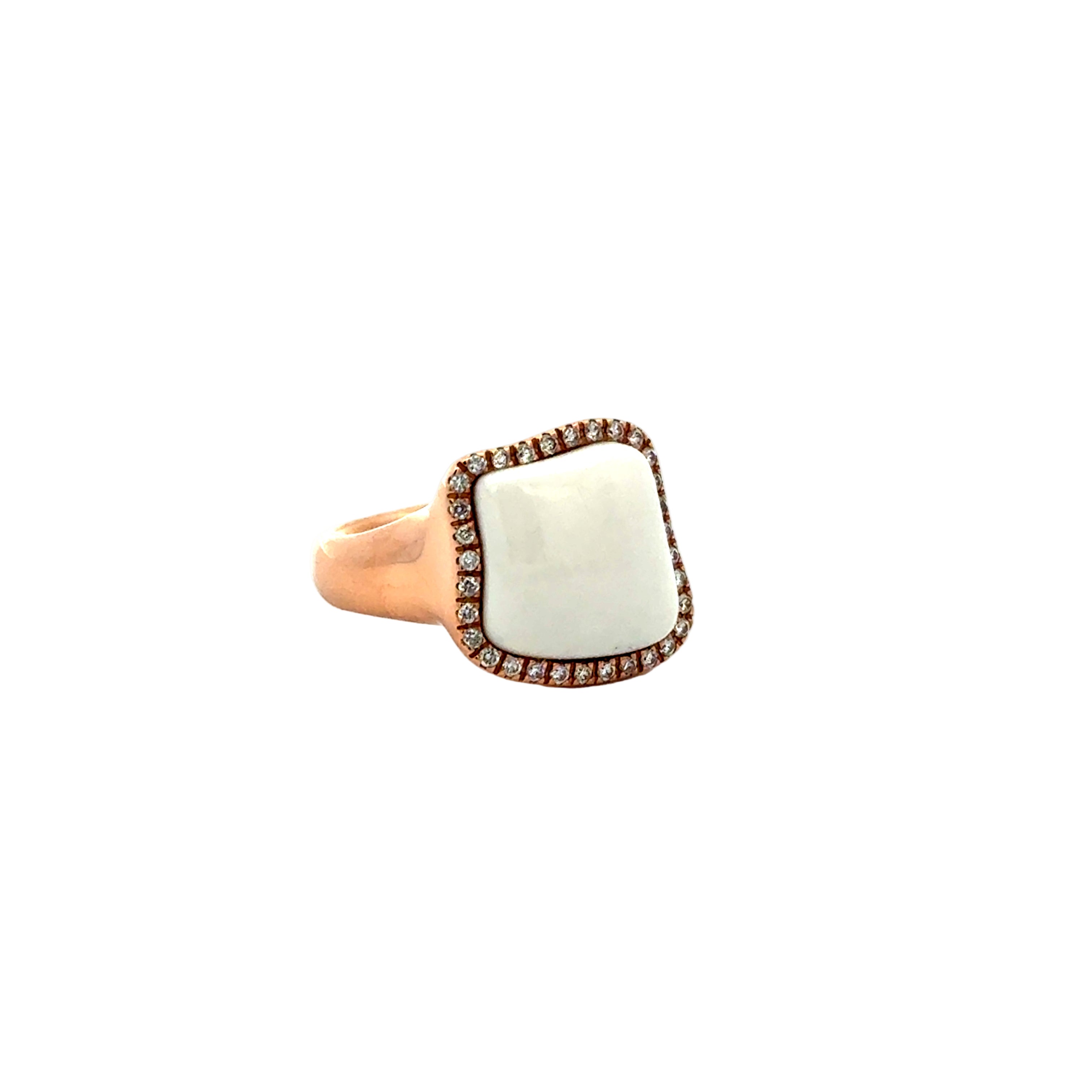 Chantecler – Enchanté Ring in 18K Pink Gold with Diamonds Kogolong - Jackson Hole Jewelry Company