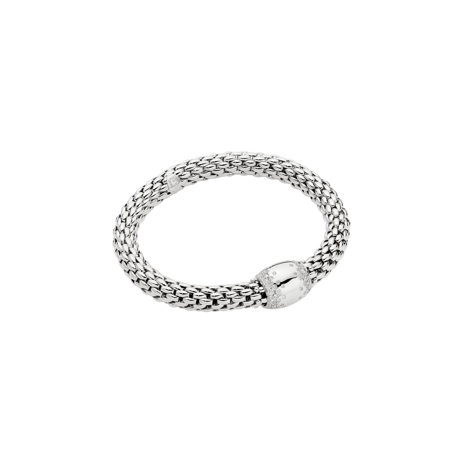 FOPE LOVE NEST 18K Gold Bracelet with White Diamonds - 1.07 carats - Jackson Hole Jewelry Company
