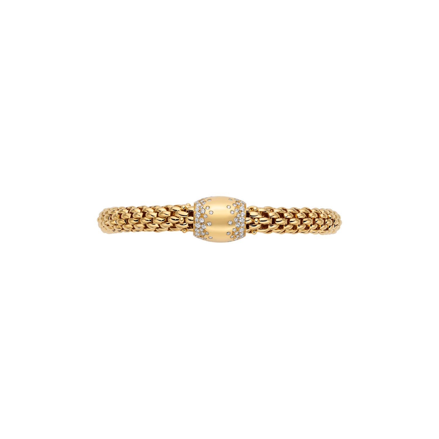 FOPE LOVE NEST 18K Gold Bracelet with White Diamonds - 1.07 carats - Jackson Hole Jewelry Company