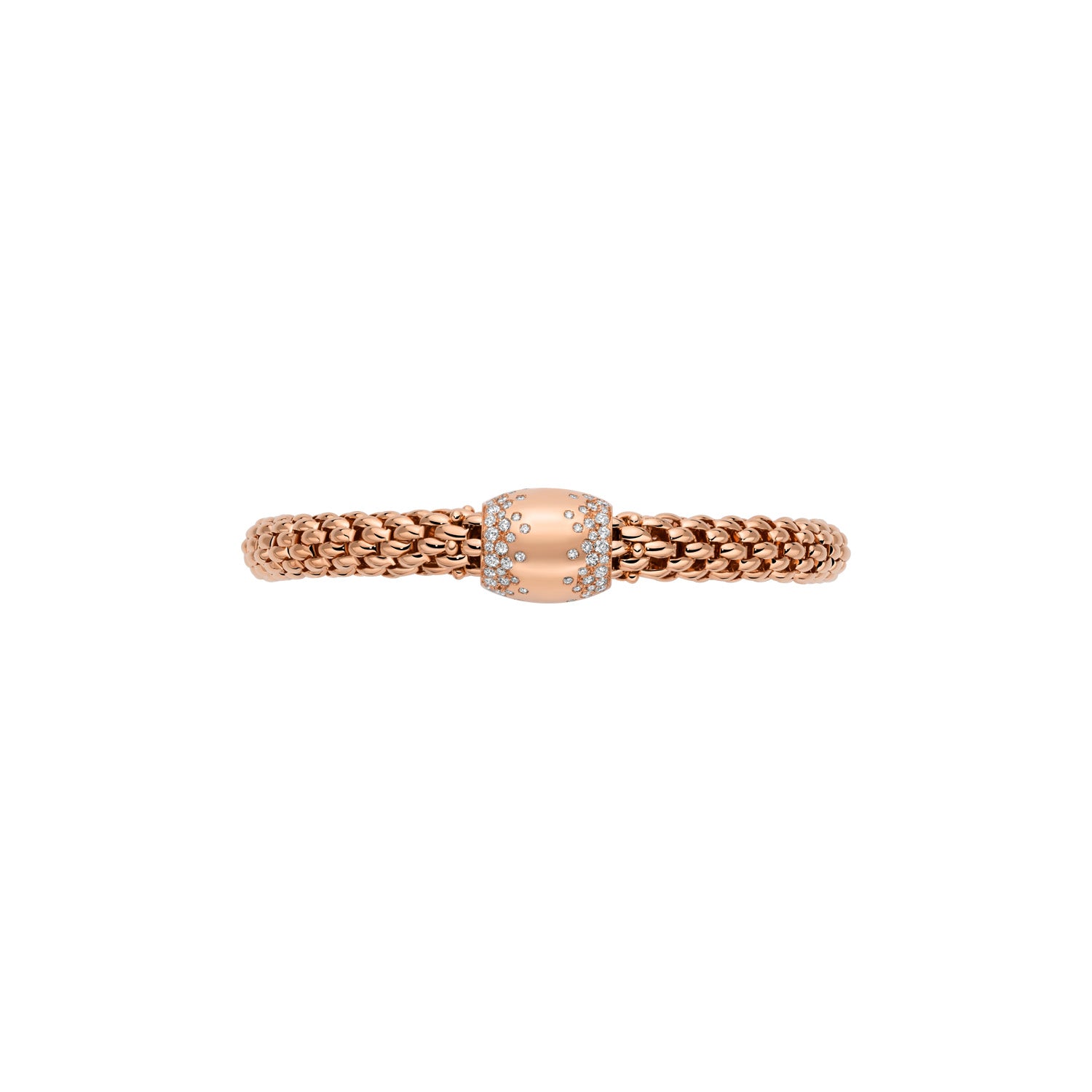 FOPE LOVE NEST 18K Gold Bracelet with White Diamonds - 1.07 carats - Jackson Hole Jewelry Company