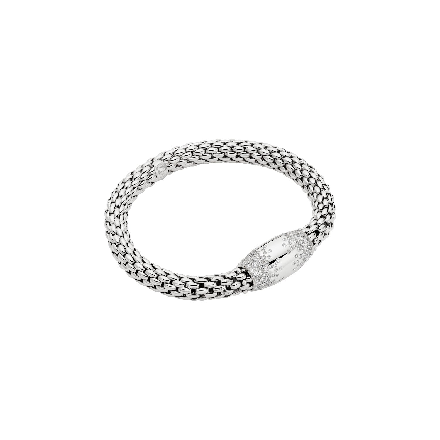 FOPE LOVE NEST 18K Gold Bracelet with White Diamonds - 2.35 carats - Jackson Hole Jewelry Company
