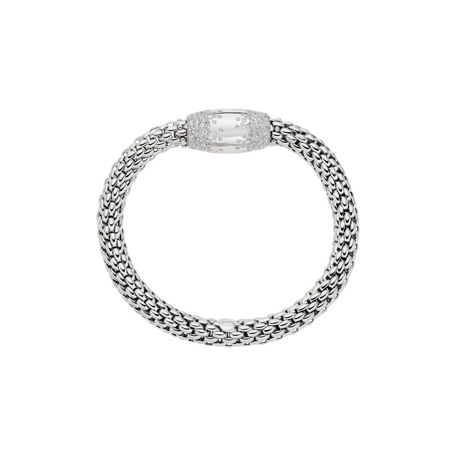 FOPE LOVE NEST 18K Gold Bracelet with White Diamonds - 2.35 carats - Jackson Hole Jewelry Company