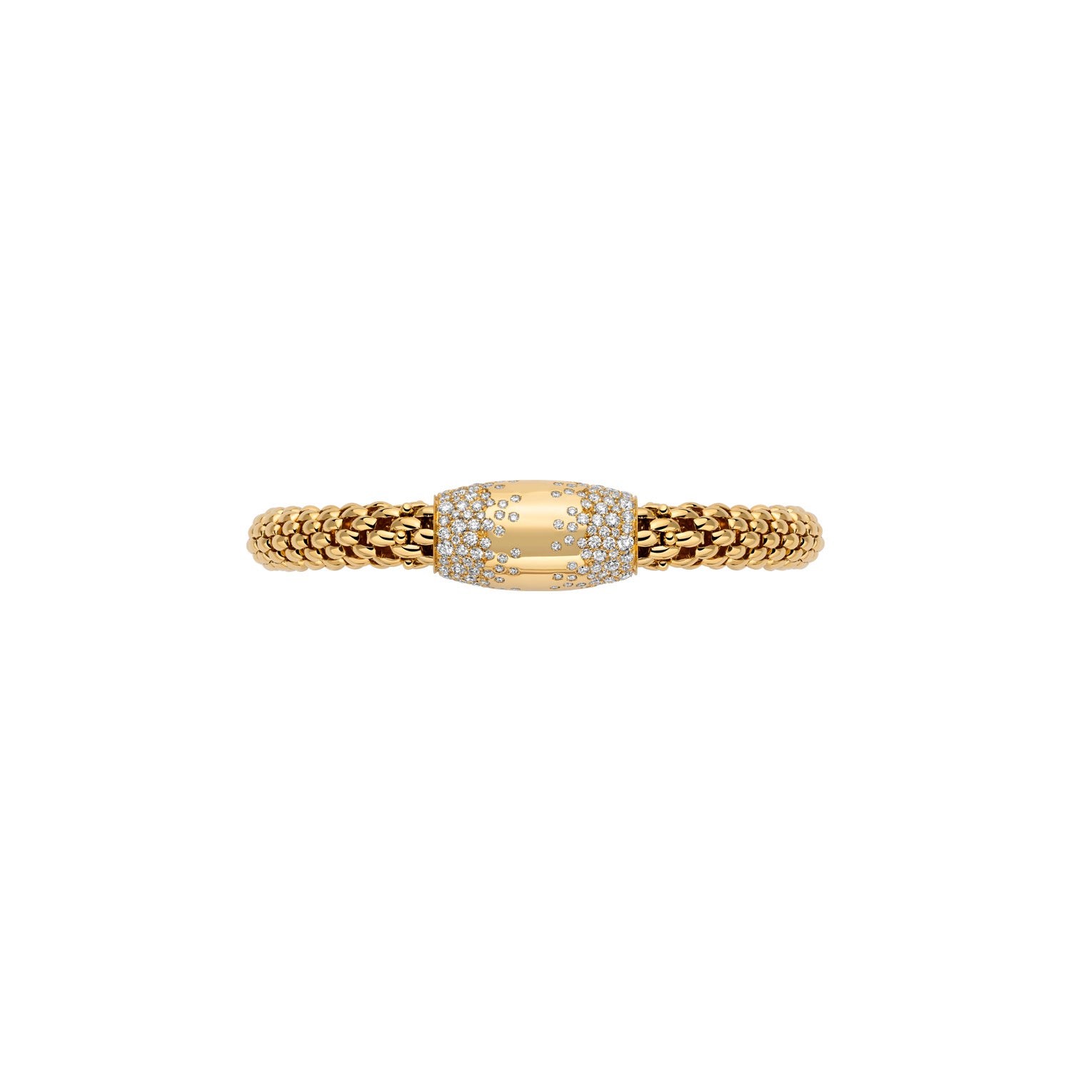 FOPE LOVE NEST 18K Gold Bracelet with White Diamonds - 2.35 carats - Jackson Hole Jewelry Company