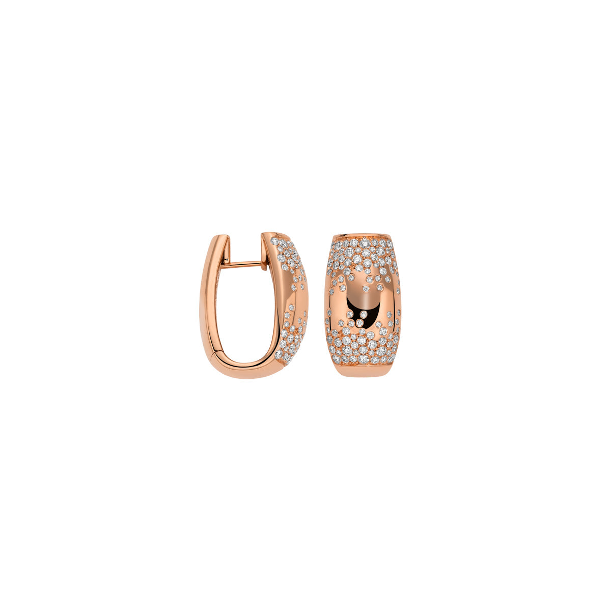 FOPE LOVE NEST 18K Gold Earrings with White Diamonds - 1.43 carats - Jackson Hole Jewelry Company