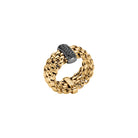 FOPE PANORAMA 18K Gold Flex'it Ring with Black Diamonds - 0.17 carats - Jackson Hole Jewelry Company