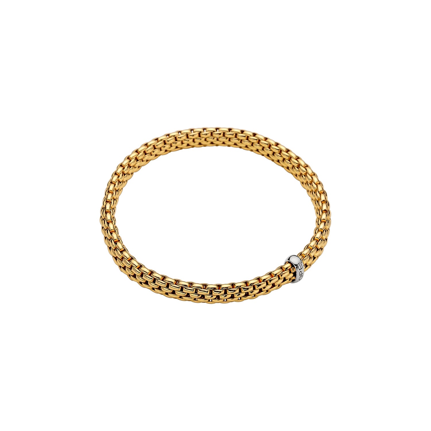 Fope Vendome Flex'it Bracelet in 18K Gold - Jackson Hole Jewelry Company