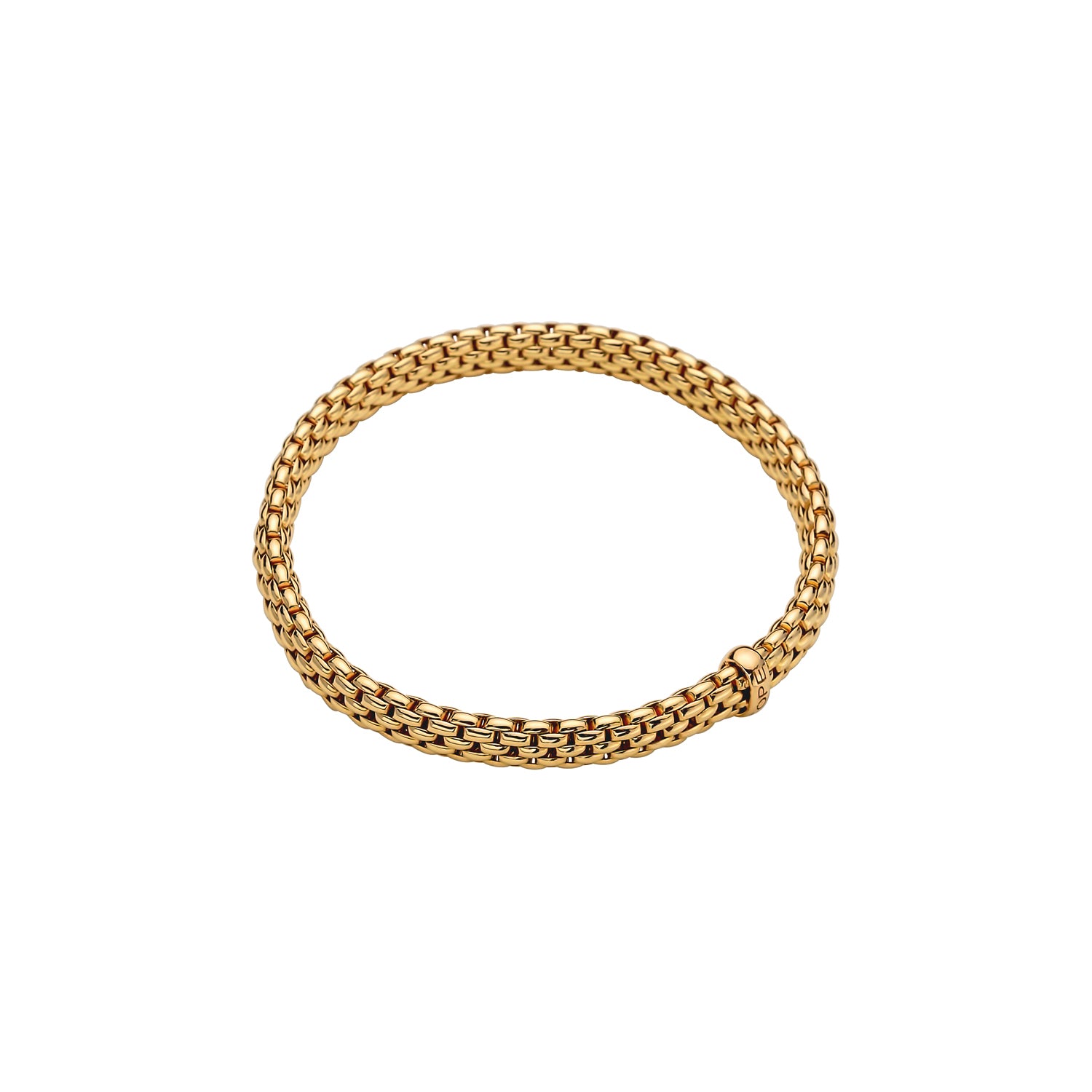 Fope Vendome Flex'it Bracelet in 18K Gold - Jackson Hole Jewelry Company