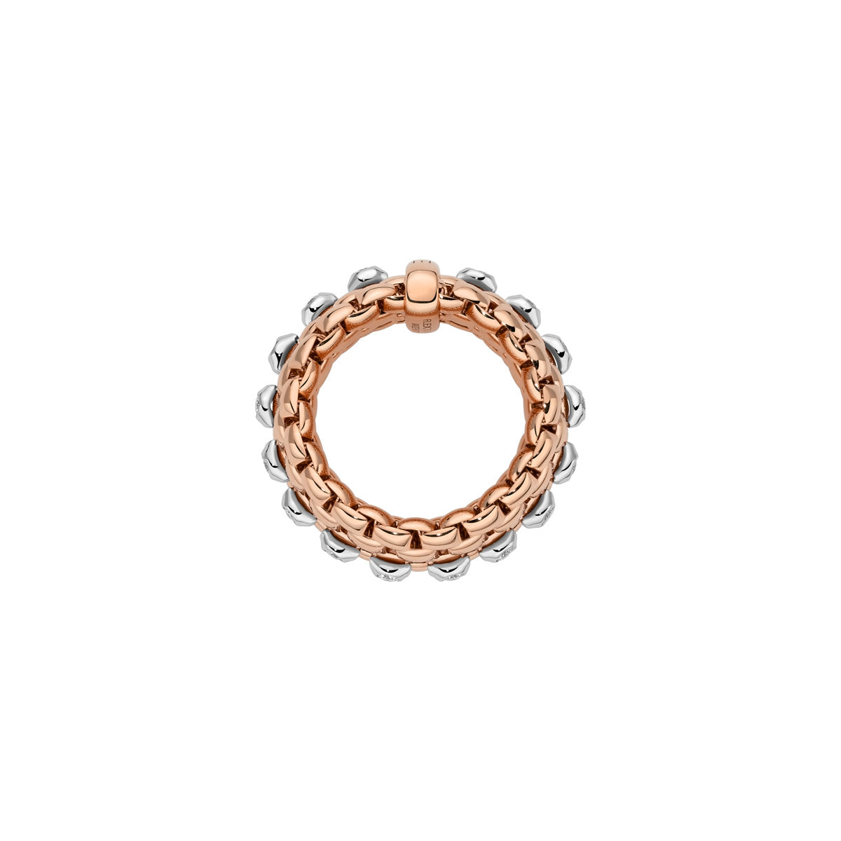 FOPE PANORAMA 18K Gold Ring with White Diamonds - Jackson Hole Jewelry Company
