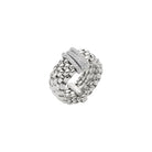 FOPE PANORAMA 18K Gold Flex'it Ring with White Diamond Pavé Set Rondels - 0.23 carats - Jackson Hole Jewelry Company