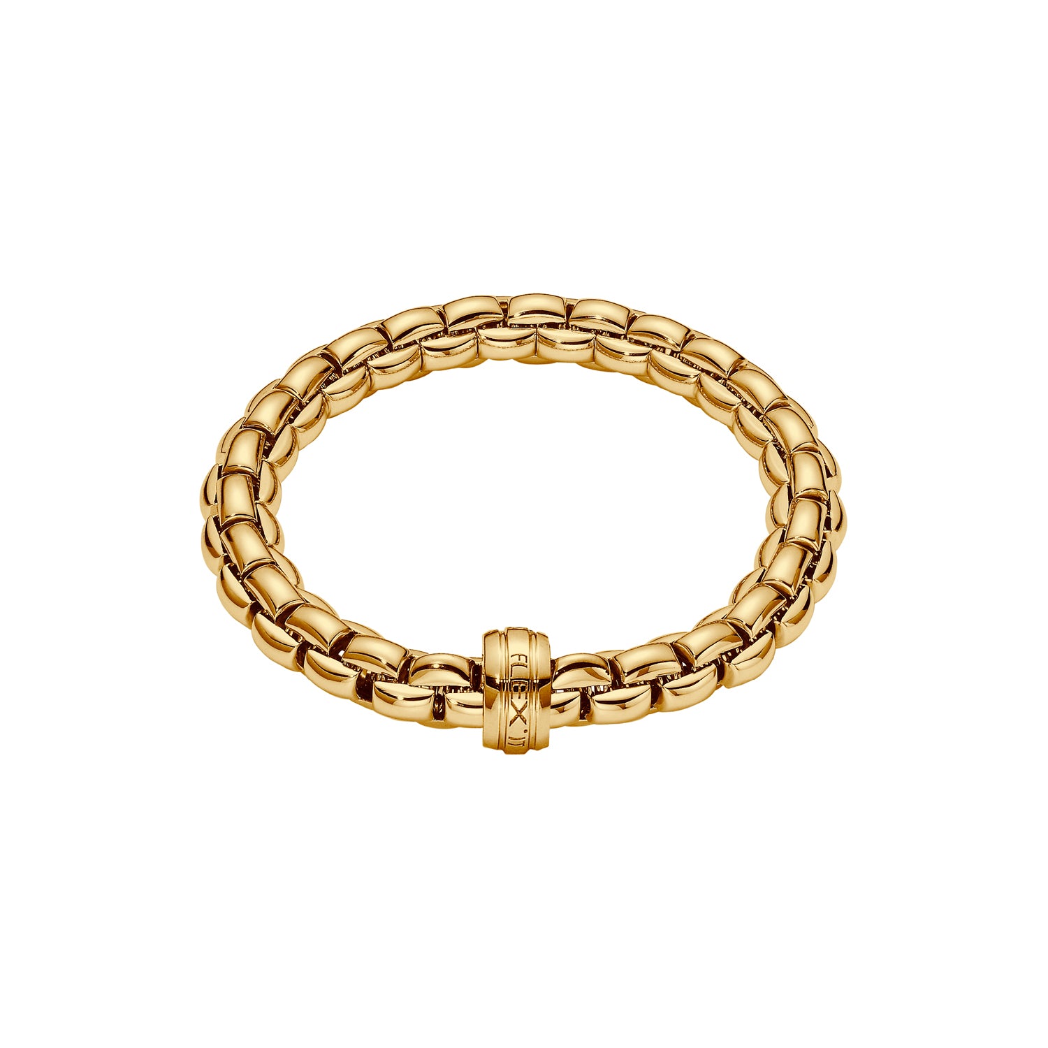 Fope EKA Collection 18K Gold Flex'it Bracelet - Jackson Hole Jewelry Company