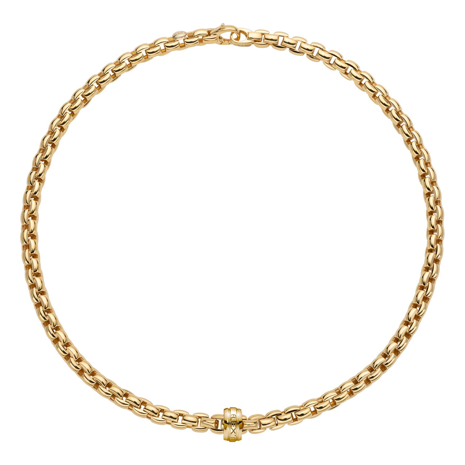 FOPE EKA 18K Yellow Gold Flex'it Necklace - Jackson Hole Jewelry Company