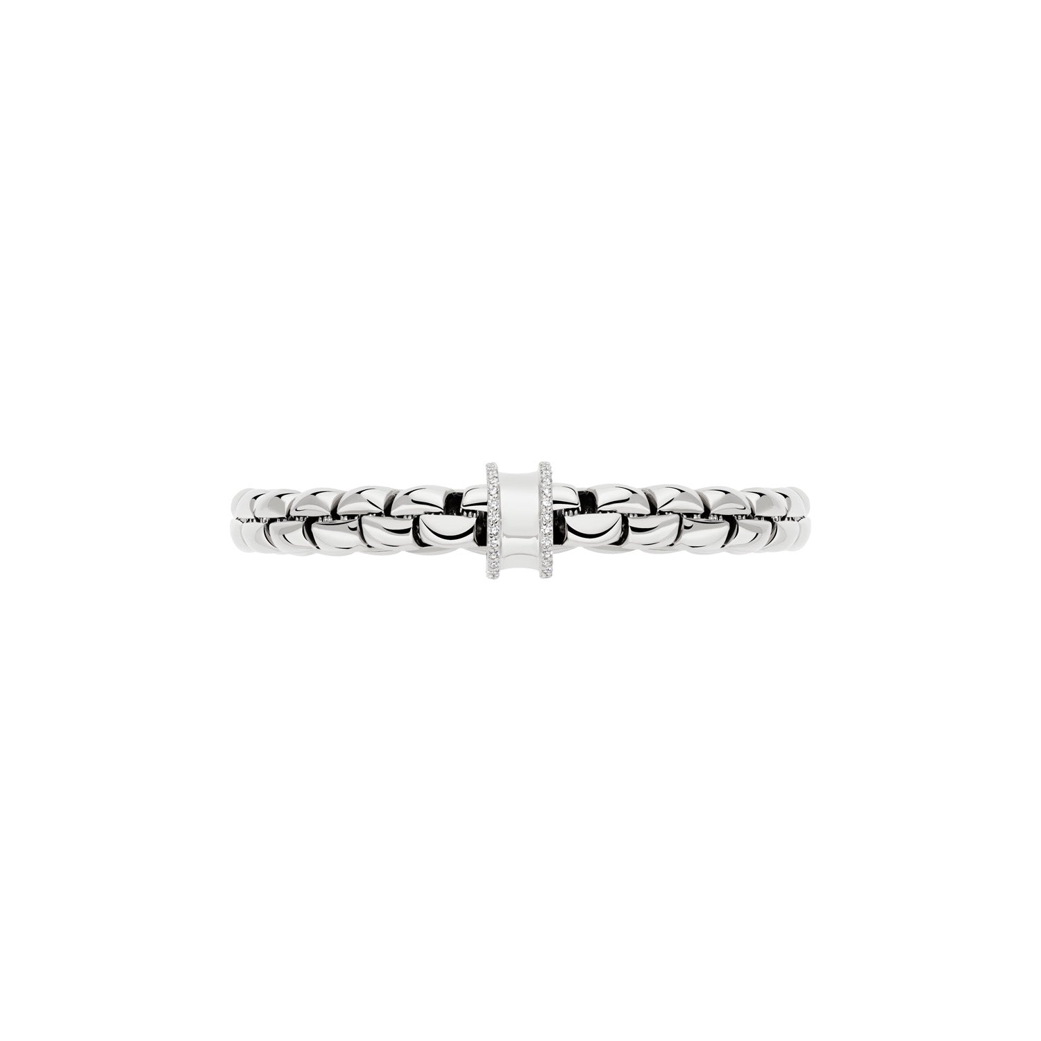 FOPE EKA 18K Gold Bracelet with White Diamonds - 0.44 carats - Jackson Hole Jewelry Company