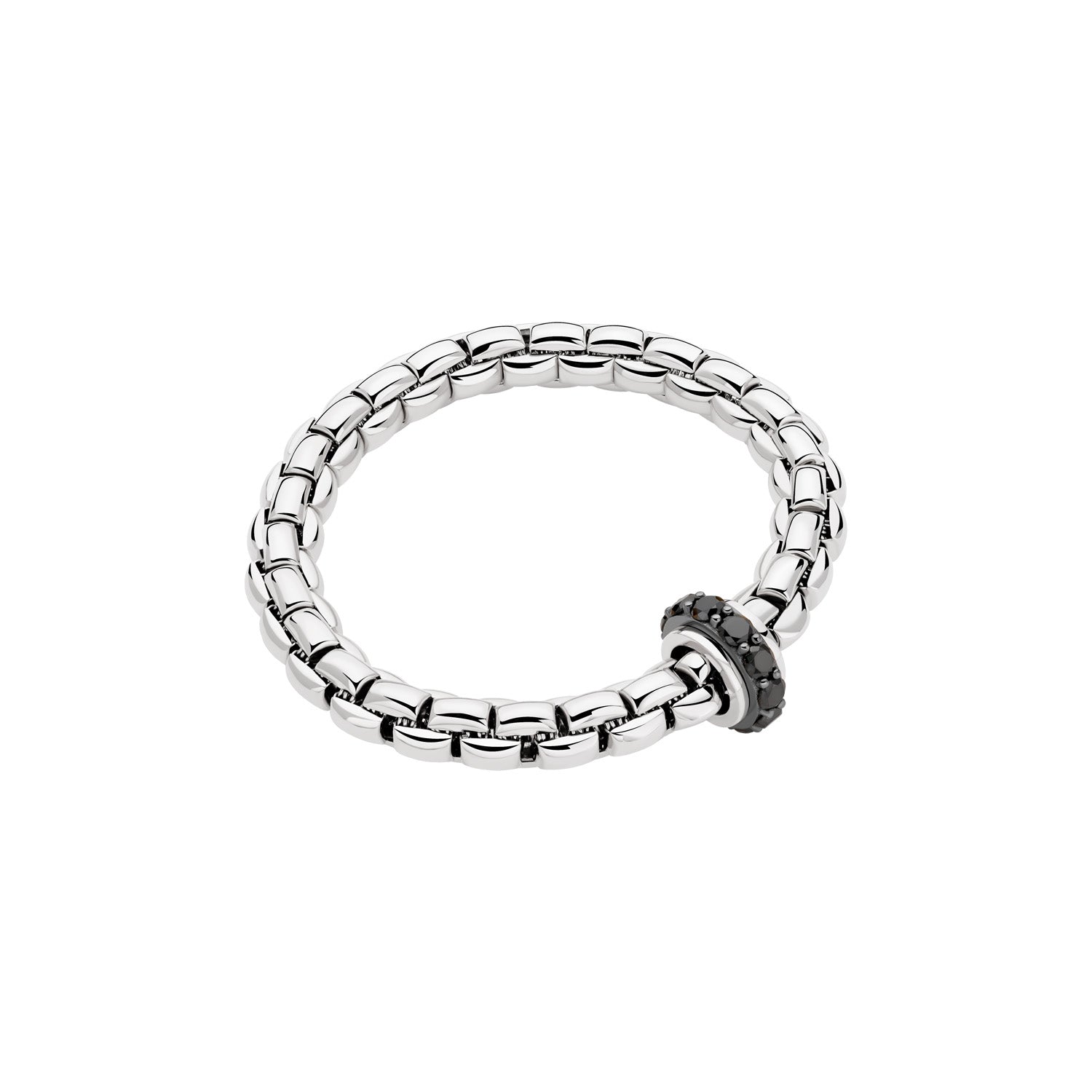 FOPE EKA 18K Gold Bracelet with Black Diamonds - 2.66 carats - Jackson Hole Jewelry Company