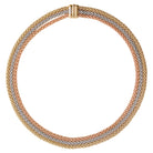 FOPE SOLO Necklace with Three Rows of 18K Tri-Gold Ropes - Jackson Hole Jewelry Company