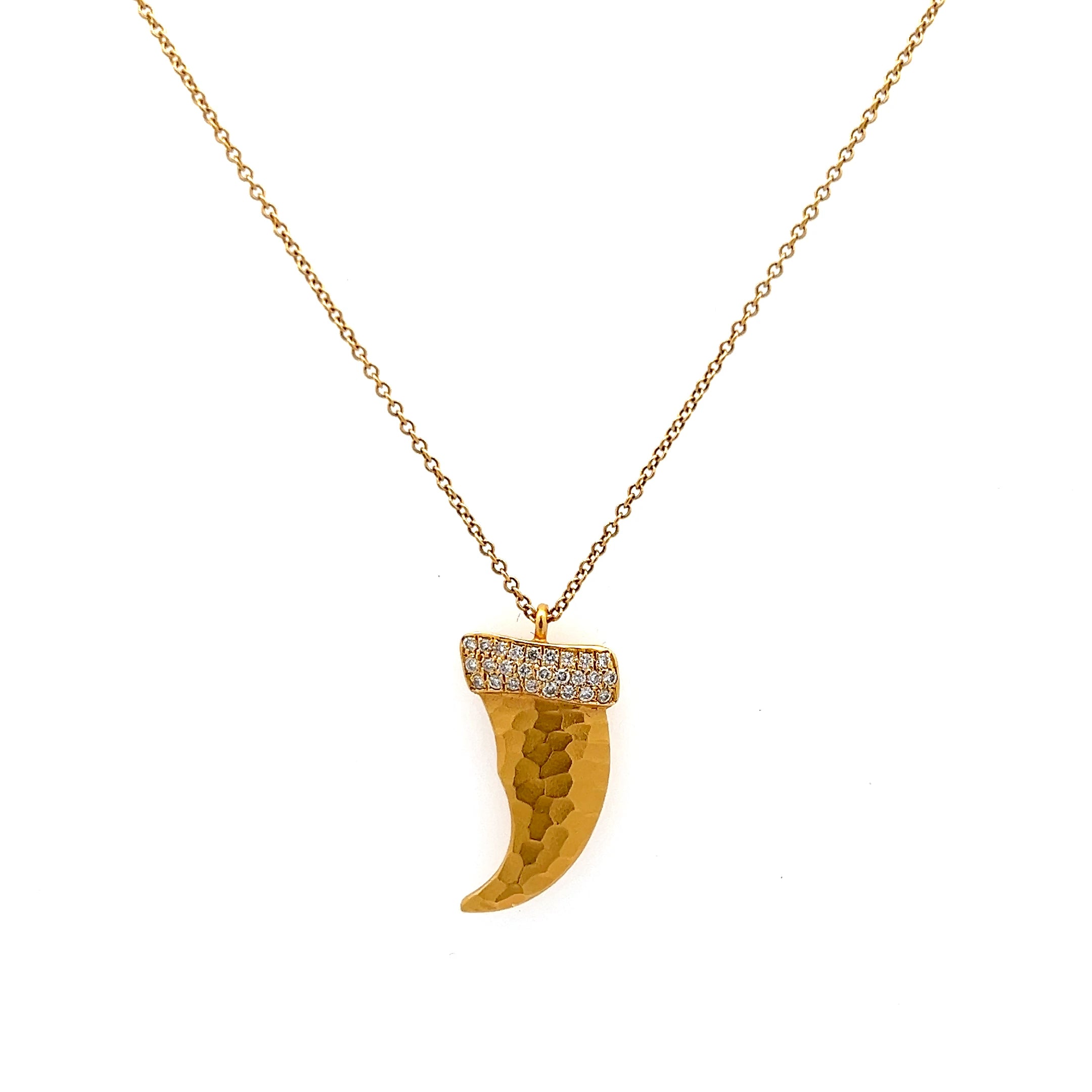 14K Marika Desert Gold Necklace with Diamonds - Jackson Hole Jewelry Company