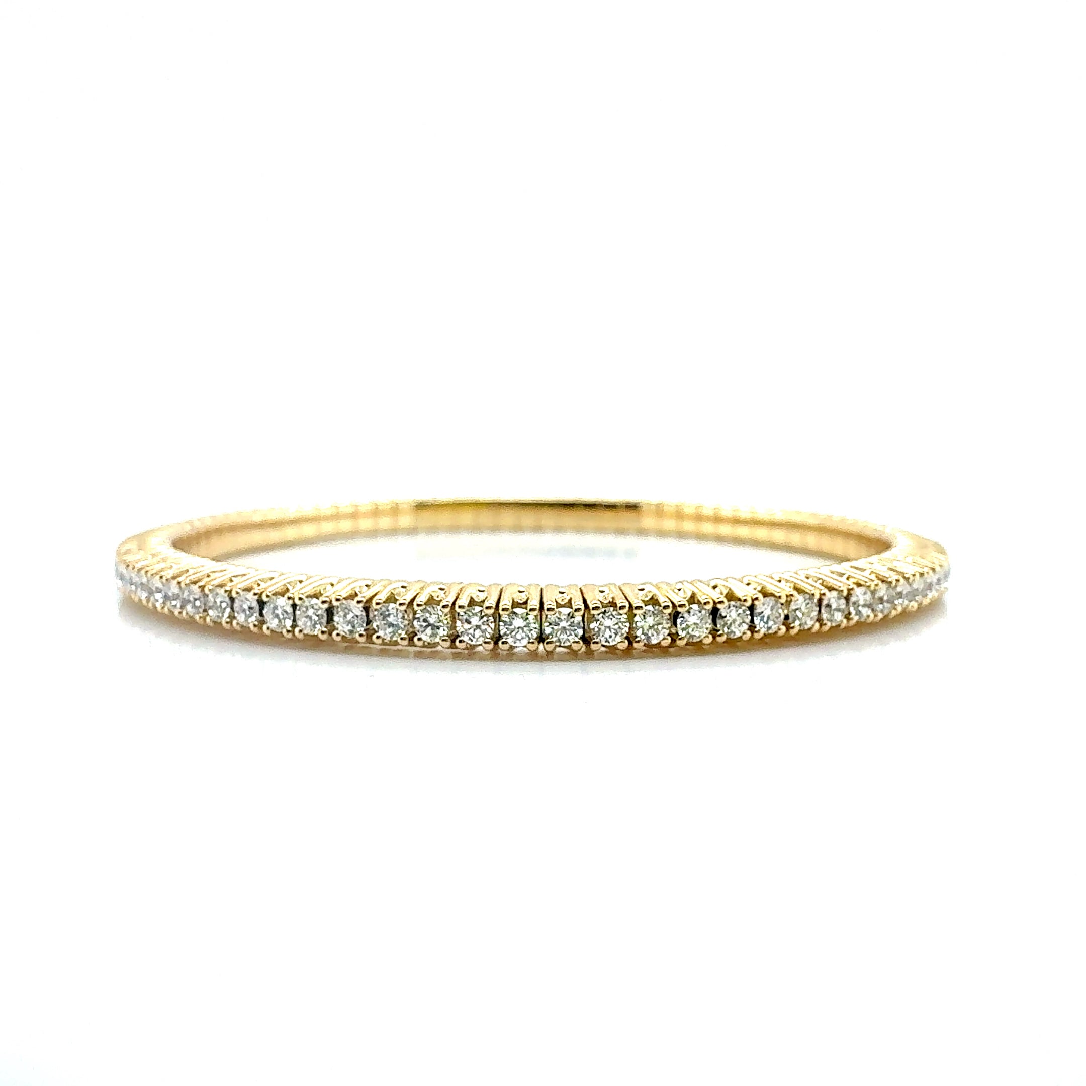 Picchiotti - Xpandable™ Diamond Bracelet in 18K Yellow Gold - Jackson Hole Jewelry Company