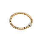 FOPE EKA ANNIVERSARIO COLLECTION 18K GOLD BRACELET WITH DIAMOND PAVÉ - Jackson Hole Jewelry Company