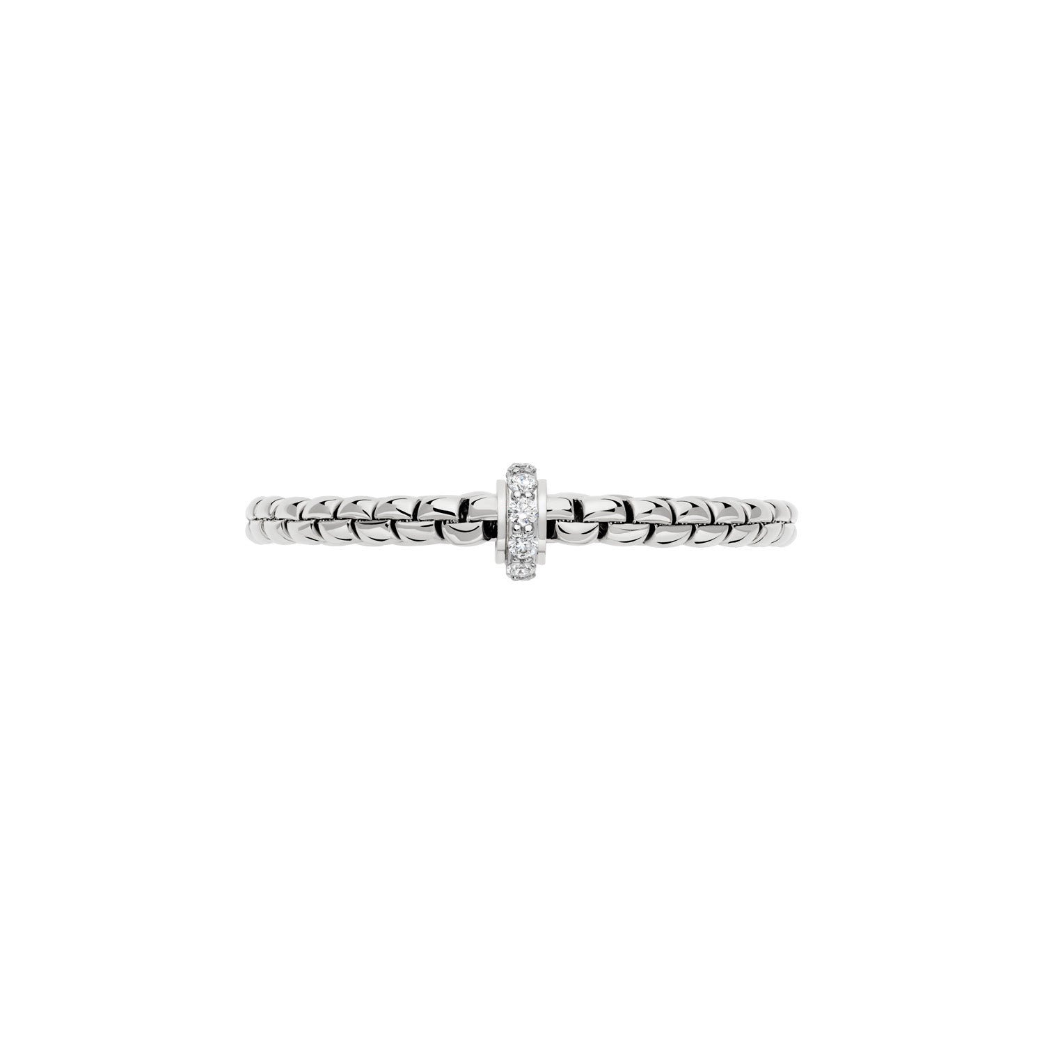 FOPE EKA 18K Gold Bracelet with White Diamonds - 1.22 carats - Jackson Hole Jewelry Company