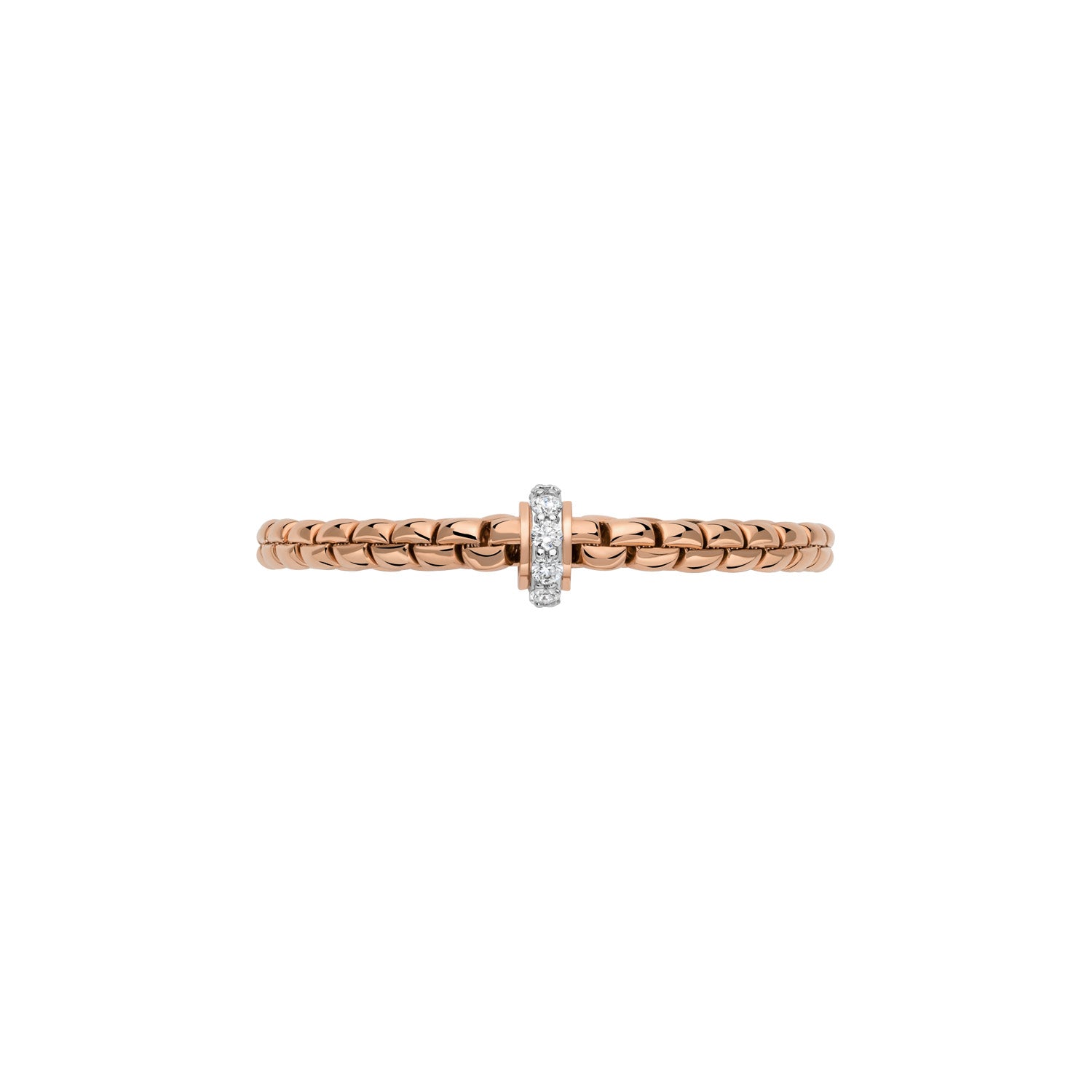 FOPE EKA 18K Gold Bracelet with White Diamonds - 1.22 carats - Jackson Hole Jewelry Company