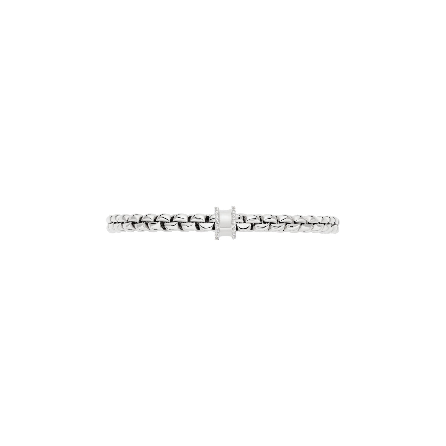 FOPE EKA 18K Gold Bracelet with White Diamonds - 0.17 carats - Jackson Hole Jewelry Company