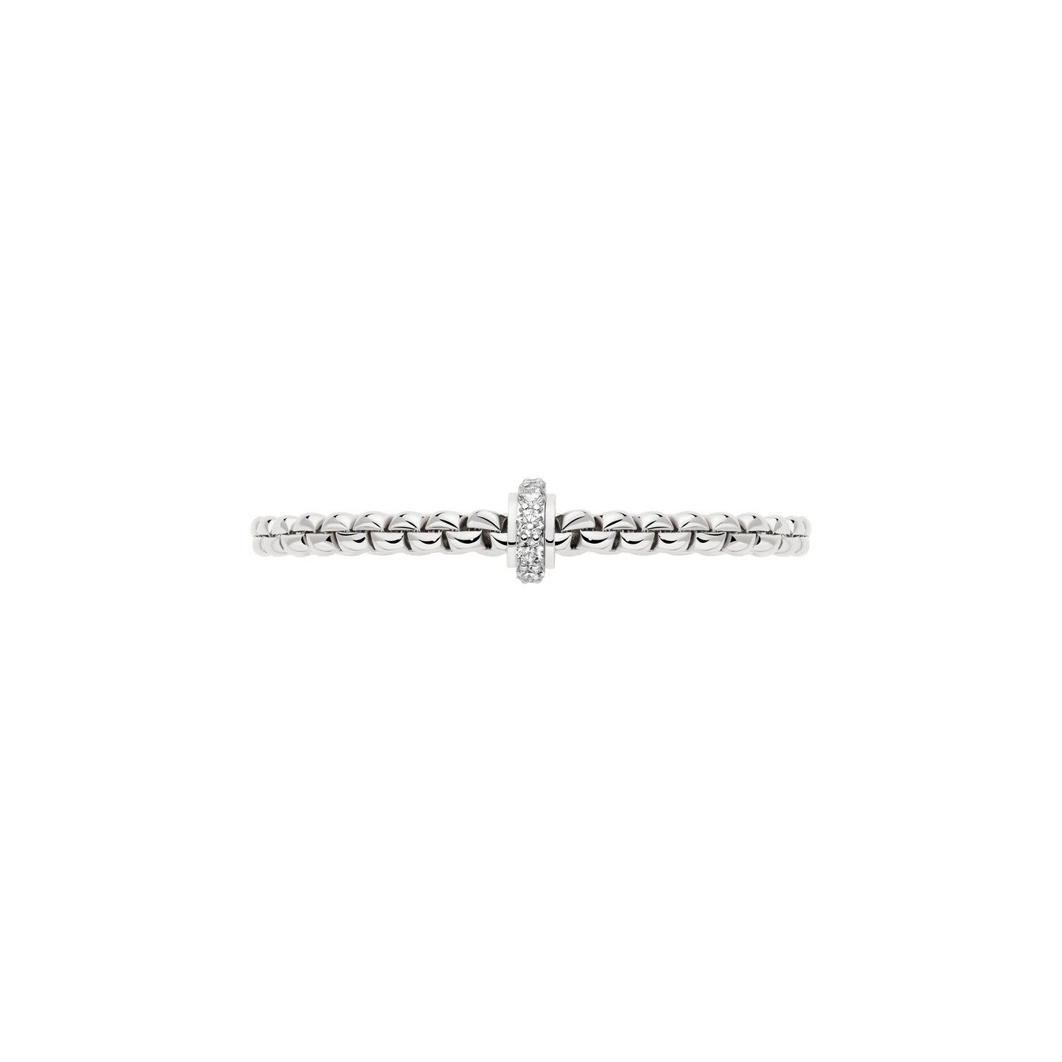 FOPE EKA 18K Gold Bracelet with White Diamonds - 0.89 carats - Jackson Hole Jewelry Company