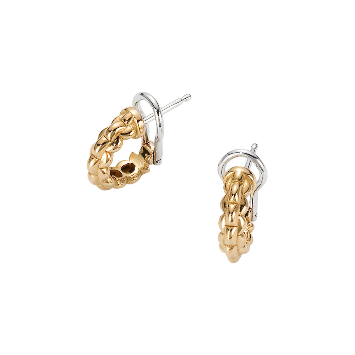 Fope Eka Tiny Earrings in 18K Gold - Jackson Hole Jewelry Company