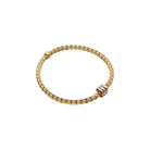 Fope Eka Tiny Flex'it Bracelet with Tri Gold Accesories - Jackson Hole Jewelry Company