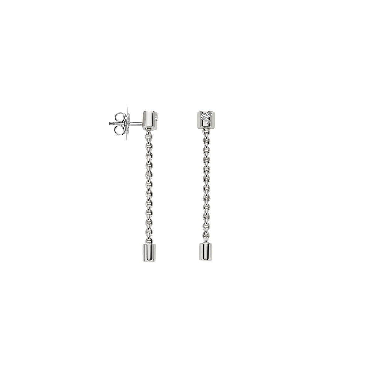 ARIA PENDANT EARRINGS WITH DIAMONDS - Jackson Hole Jewelry Company