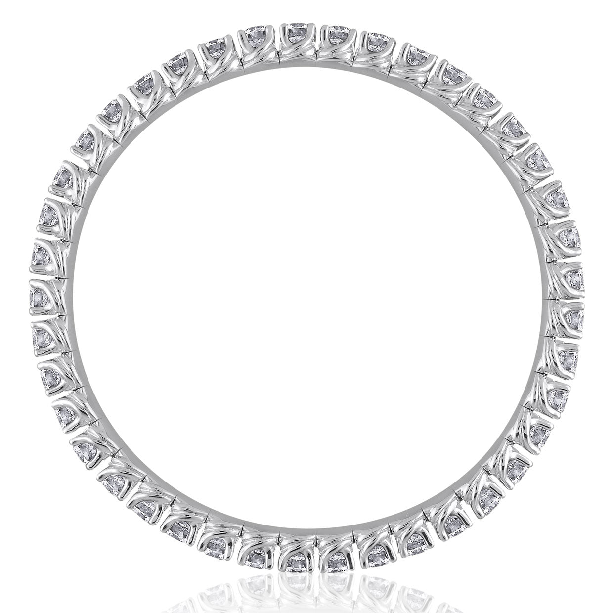 Picchiotti - Xpandable™ Round Diamond Bracelet in 18K White Gold - Jackson Hole Jewelry Company